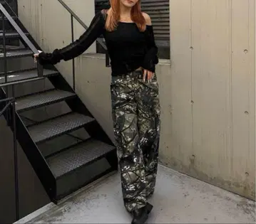 aclent/카모플라주 팬츠