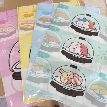 치이카와 쿠라스시 클리어 파일 4종 컴플리트 세트