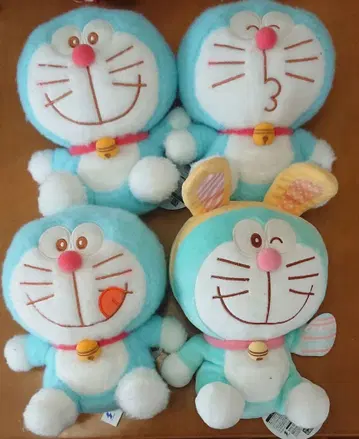 도라에몽 봉제 인형 4체 세트