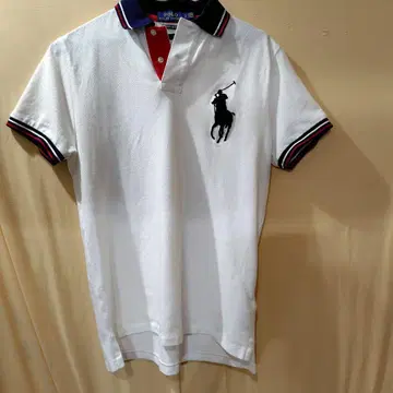 Ralph Lauren 피케 셔츠 S 화이트