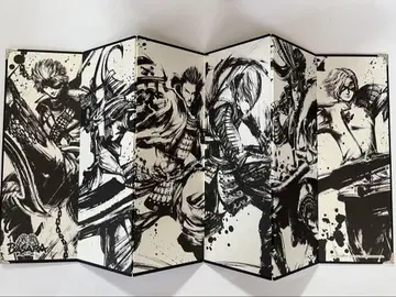 전국 BASARA 수묵화 6곡 병풍