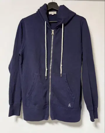 스티븐 앨런 Steven Alan 집업 후드티 그레이 네이비 M