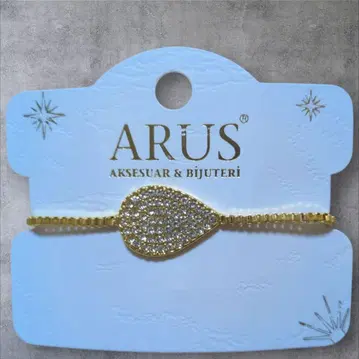 새상품급 미사용 ARUS 드롭형 스톤 팔찌