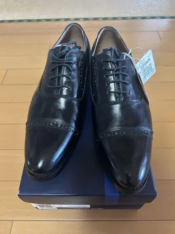 마이클 클라인 블랙 드레스 신발 25.5cm