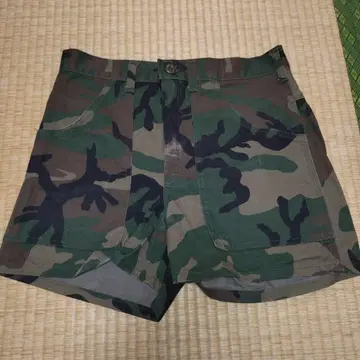 US 산겐자야 GUNG HO 건호 카모플라주 카모플라주 베이커 팬츠