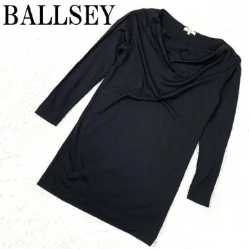BALLSEY 보르지 튜닉 티셔츠 블랙 38 B8809