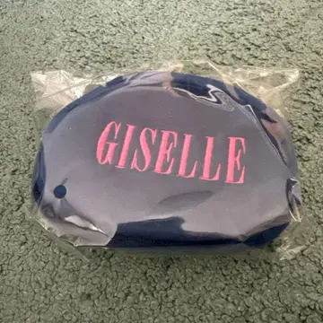 aespa 팬미팅 GISELLE 거울 파우치 네이비 트레이딩 카드