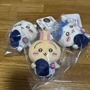 미개봉 새상품 치이카와 (먼작귀) MLB 마스코트 컵스 전 3종