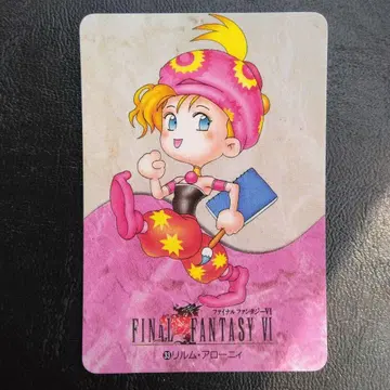 FINAL FANTASY 카드 CARD MADE IN JAPAN