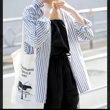 Spick and Span 에어리 튜닉 셔츠