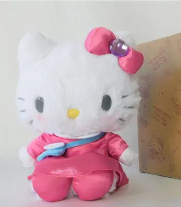 헬로키티 봉제인형 한정 콜라보 코후 고향세