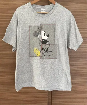 스픽 앤 스팬 MICKY 패치워크 티셔츠