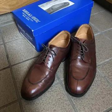REGAL GEOX 브라운 레이스업 슈즈 25.5cm