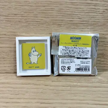 [미사용 새상품] 마쓰야 긴자 무민마켓 프레임 마그넷 무민