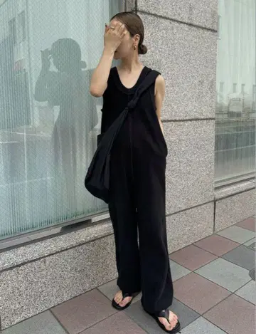 TODAYFUL 투데이풀 코튼 린넨 러프 콤비네존 올인원