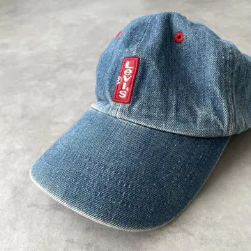 13422 Levi's 자수 로고 데님 캡