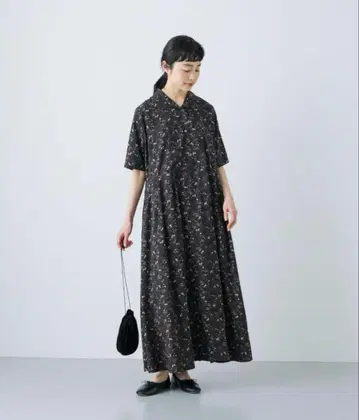 카구레 URBAN RESEARCH 미니 꽃무늬 프린트 원피스 25SS