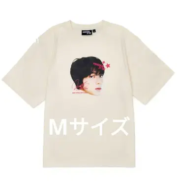 RUNSEOKJIN 티셔츠 JIN 석진 얼굴 디자인 BTS M 사이즈