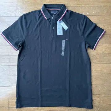 Tommy Hilfiger 블랙 피케 셔츠 LL 사이즈 상당