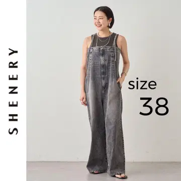 새상품 SHENERY 데님 살로펫 시너리 블랙 38