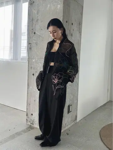 MEDI WIDE TUCK BONTAN PANTS