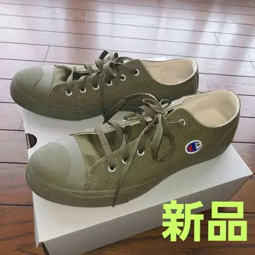 Champion 올리브 그린 스니커즈 27.5cm