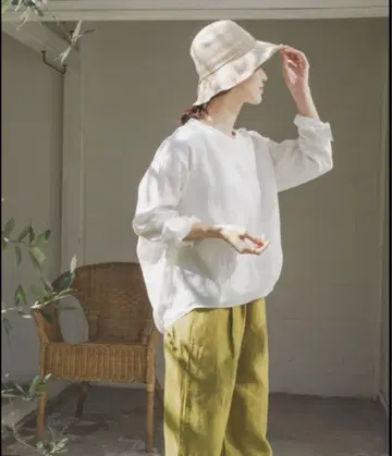 린넨 백 턱 풀오버 URBAN RESEARCH DOORS