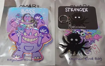 OMORI 보스 러쉬 아크릴 키체인 모르는 사람 보스 세트