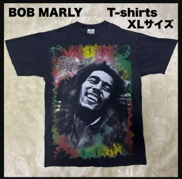 [ USED ] BOB MARLY T-shirts 큐빅 XL 사이즈
