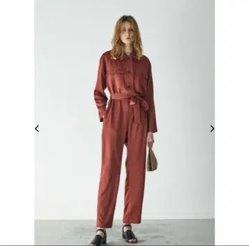 MOUSSY 브라운 점프 수트 사이즈 1