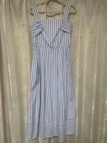 하립투 Multi-Way Back Ribbon StripeDress