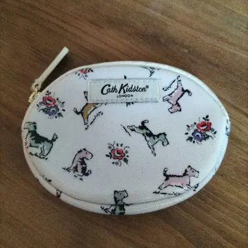 Cath Kidston 강아지와 꽃 코인 케이스