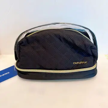 Omnpak 베니티 파우치 메이크업 파우치 메이크업 케이스 손잡이 포함