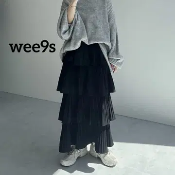 위크스 허리밴딩 플라멩코 스커트
