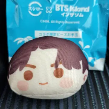 스시로 BTS 인더솜 콜라보 한정판 비즈 오테가미 정국
