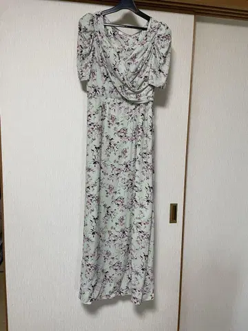 새상품! 스나이델 플라워 프린트 롱 원피스
