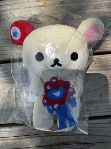 코리락쿠마 얏쿠얏쿠 콜라보 매달린 봉제 인형 오사카 만국 박람회
