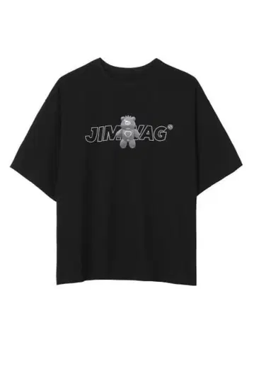 JIMWAG JIMBEAR 프린트 티셔츠