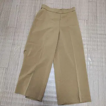 theory luxe 베이지 가우초 팬츠 사이즈 40
