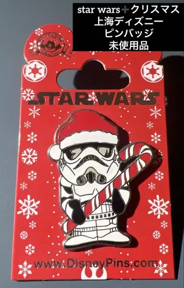 Star Wars 크리스마스 핀 배지 상하이 디즈니 새상품, 미사용품