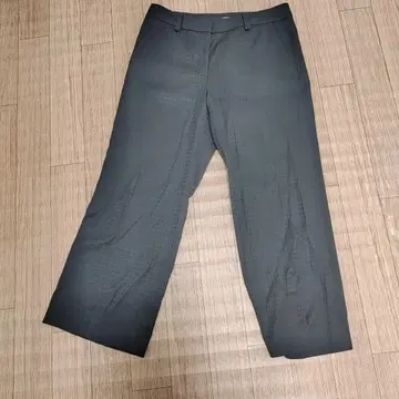 theory luxe 와이드 팬츠 사이즈 40 다크 그레이