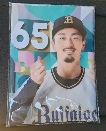 오릭스 후쿠다 슈헤이 65 오리히메 데이 코로코로 B상 페이스 타월