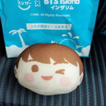 스시로 BTS 인더솜 콜라보 한정판 비즈 오테가미 진 JIN