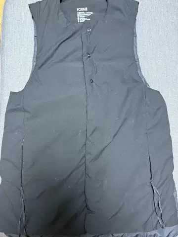 FORME 블랙 다운 베스트