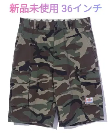 XLARGE 디키즈 CAMO CARGO SHORTS