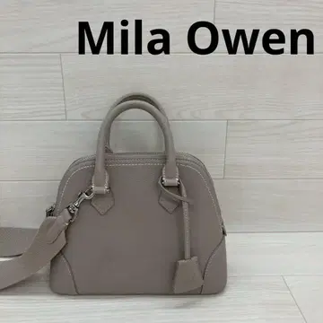 Mila Owen 미라 오웬 와이드 숄더 보스턴 백
