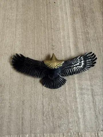 중간 이글 목걸이 선금 윗금 체인
