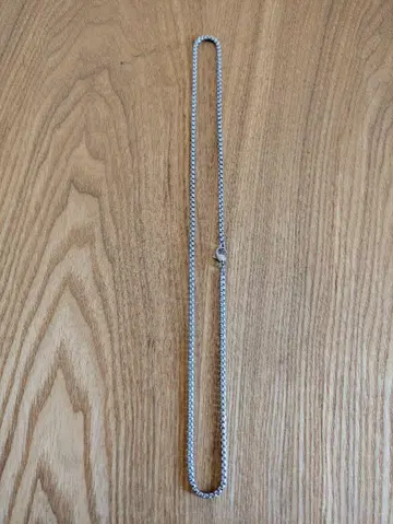 목걸이 구제 옷 가게 49.5cm