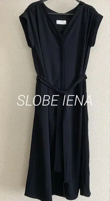 SLOBE IENA 슬로브 이에나 원피스 프리 사이즈 네이비