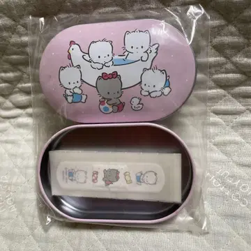 헤이세이 레트로 산리오 냐니뉴니옌 구급 반창고 고양이 레어 2000년